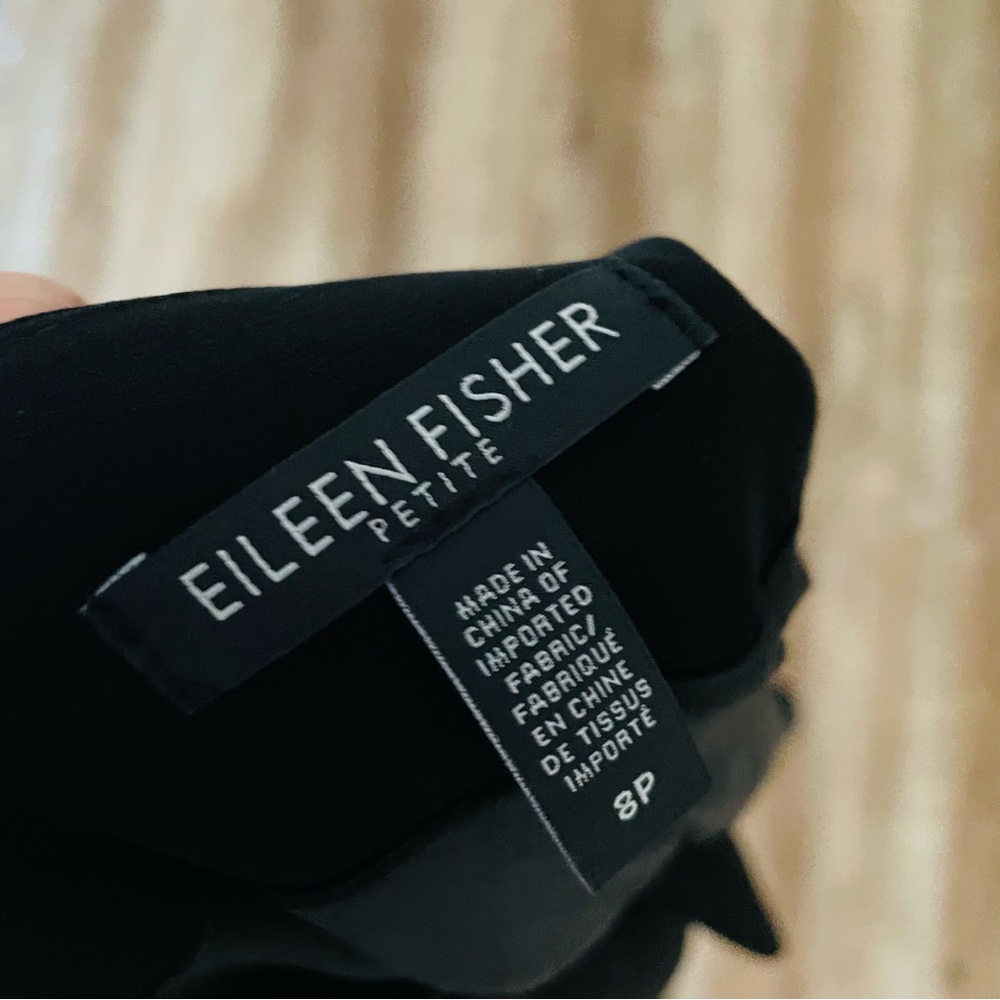 Eileen Fisher Open Front Blazer Jacket - Picture 7 of 8